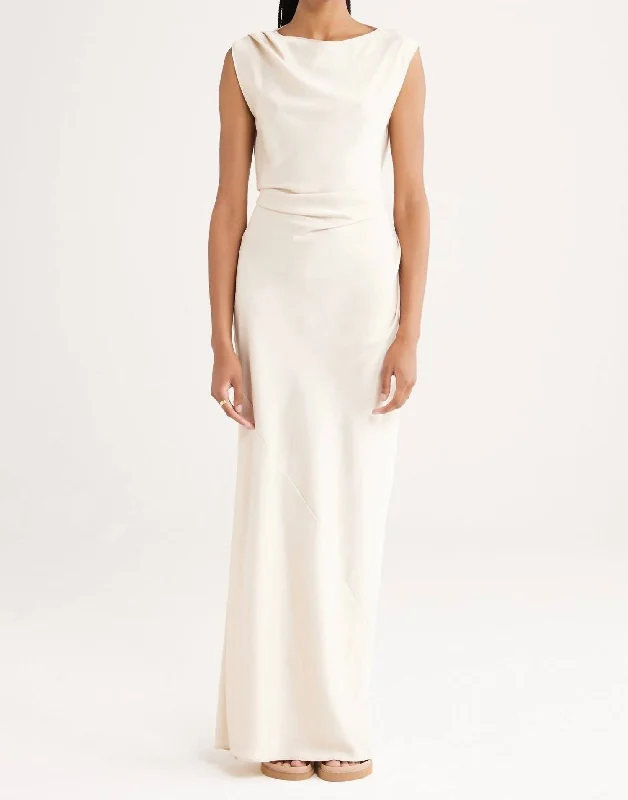Iluka Maxi Dress In Cream